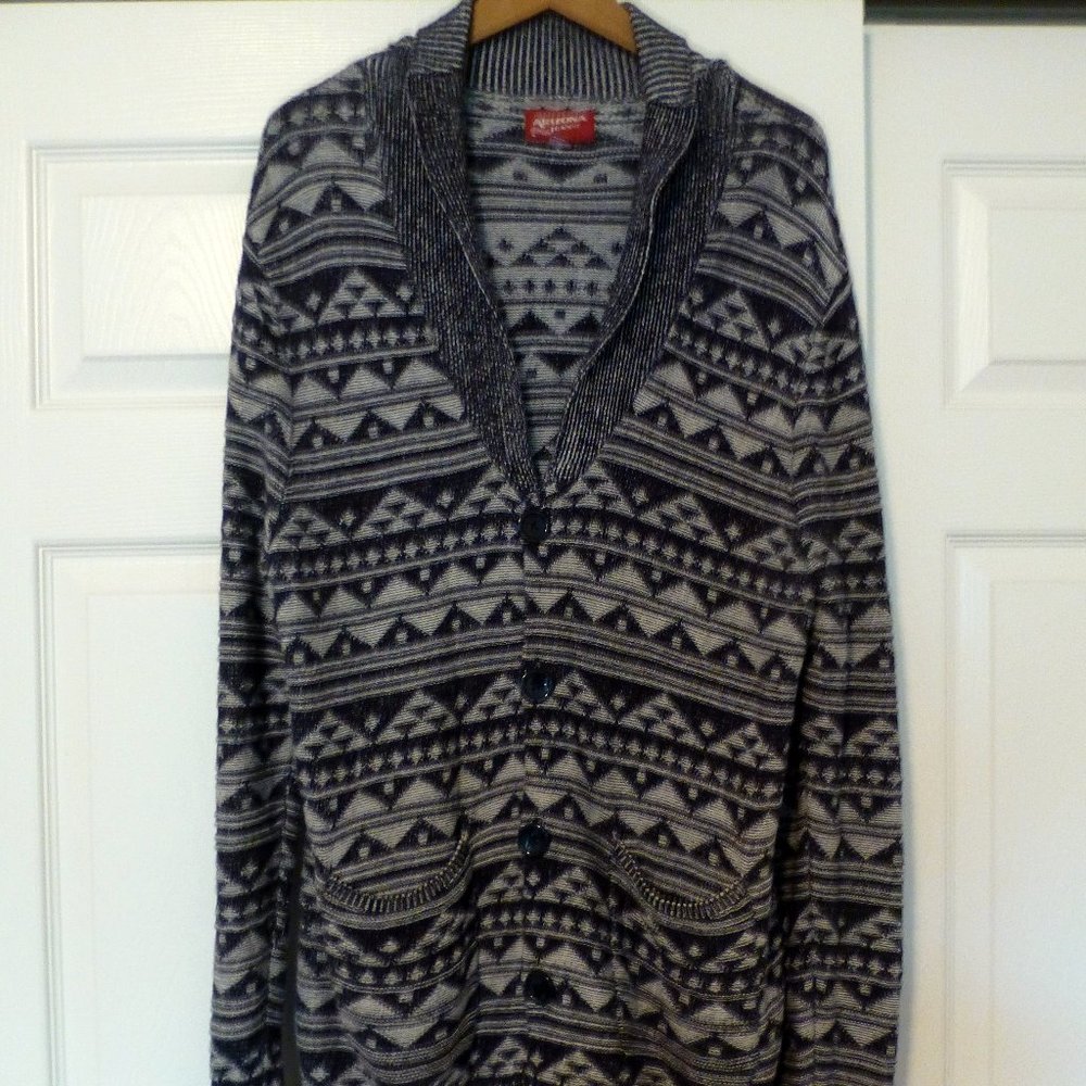 Knit Navy Cardigan
